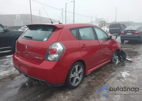 2010 Pontiac Vibe Gt из США, поврежденный, VIN 5Y2SR6E06AZ409112
